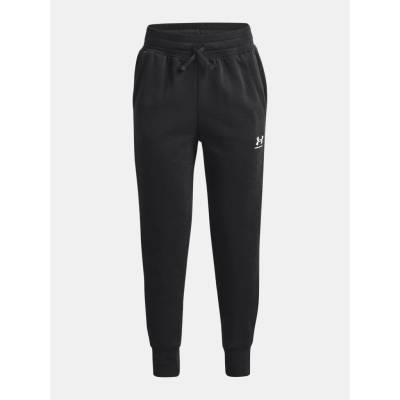 Under Armour Čierne dievčenské športové tepláky Rival Fleece čierna