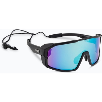 GOG EYEWEAR Слънчеви очила GOG Annapurna matt black/polychromatic white-blue