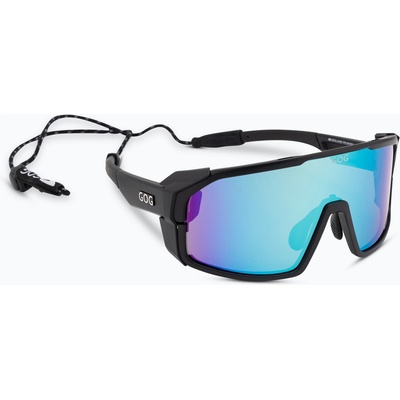 GOG EYEWEAR Слънчеви очила GOG Annapurna matt black/polychromatic white-blue