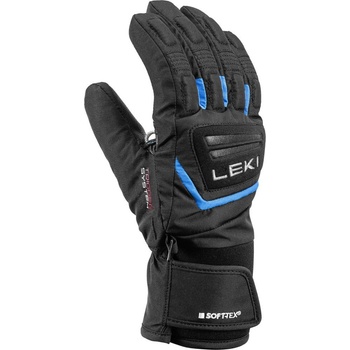 Leki Griffin 3D Junior black cyan 23/24