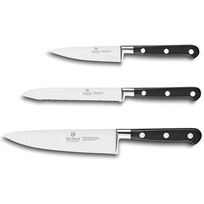 LION SABATIER Комплект ножове IDÉAL PRÉPARER, 3 бр. , с нитове от неръждаема стомана, Lion Sabatier (LS804380)