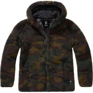 Brandit Дамско яке Teddyfleece с качулка Brandit, woodland (55005.10)