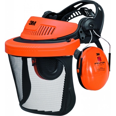 3M Peltor G500V5CH510-OR drôt.štít a slúchadla