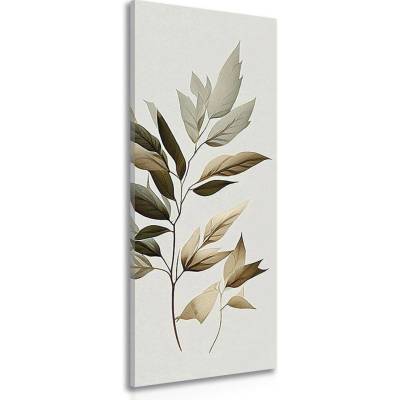 Obraz luxus listů - 50x150