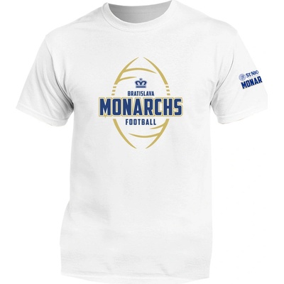 Monarchs Bratislava tričko Monarchs Football biele