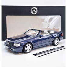 Norev Mercedes Benz 500 SL R129 1998 Tmavě modrá metalíza 1:18