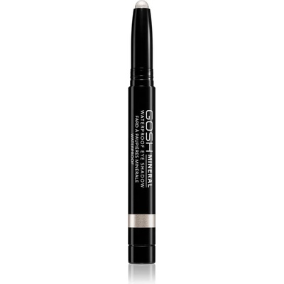 Gosh Copenhagen Mineral Waterproof дълготрайни сенки за очи в молив водоустойчиви цвят 001 Pearly White 1.4 гр
