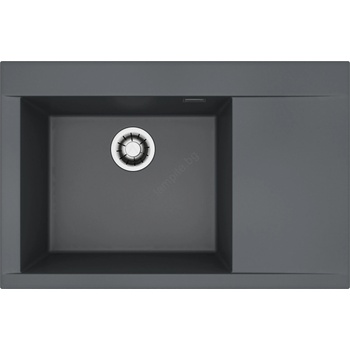 Alveus 1149303 - Кухненска мивка PURE, 79 x 51, 5 см, гранит/антрацит (AV0164)