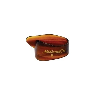 D'Addario National Celluloid Thumb Picks Medium Tortoiseshell 4 pack