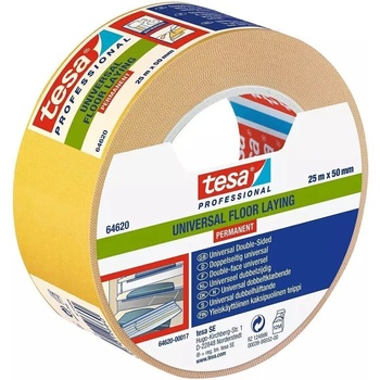 tesa Professional 64620 White 50 mm 25 m Самозалепваща лента (64620-00016-11)