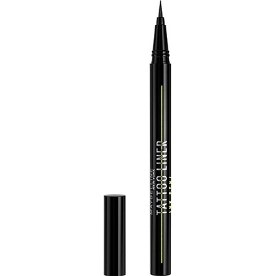 Maybelline New York Tattoo Liner Ink Pen černá tekutá oční linka v peru 1 ml – Zboží Mobilmania