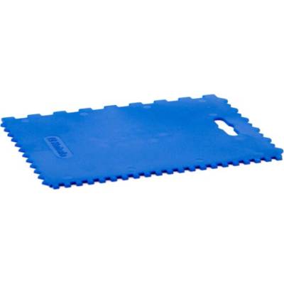 KUBALA Plastová stierka s ozubenou hranou 175x130mm