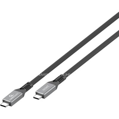 Gembird CCBP-USB4-CMCM240-0.3M Prémiový nabíjecí a datový USB4 typu C 40 Gb/s 240 W 0,3m