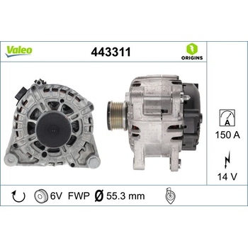generátor VALEO 443311