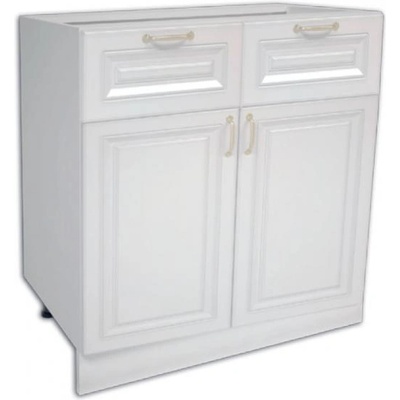 Bogdan Furniture Europe Долен шкаф Michelle H 80/87-E20, с две врати и две чекмеджета