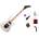 Jackson JS32 DKA-M Dinky Standard SET Snow White Електрическа китара