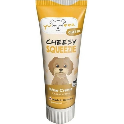 Yummeez Squeezie Cheesy pasta pro psy sýrová 75 g