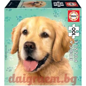 Image 1 of Educa Пъзел educa 18800 - 100 части - Голдън Ретривър (edu18800)