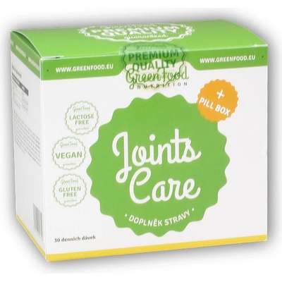 GreenFood Nutrition Joints care box 60+60 kapslí + pillbox