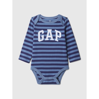 GAP Бебешко памучно боди с лого GAP GAP | Sin | Момчешки | 68-80