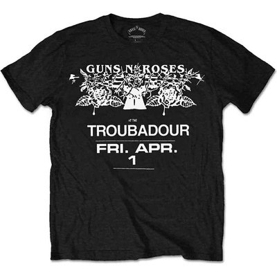 Guns N' Roses Troubadour Flyer Black M Риза (GNRTS29MB02)