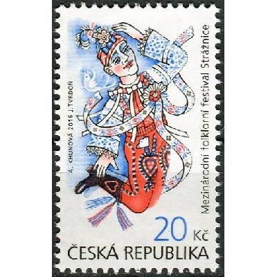 Česká pošta (2016) č. 890 ** - Česká republika - Mezinárodní folklorní festival Strážnice