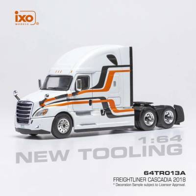 Freightliner Cascadia 2018 Bílá IXO 1:64