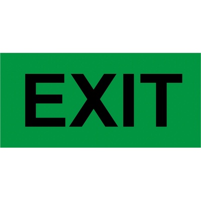 EXIT - 20 x 10 cm - samolepící