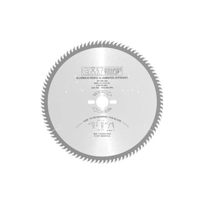 CMT Pílový kotúč na lamino, plast a neželezné kovy - D165x2,2 d20 Z56 HM