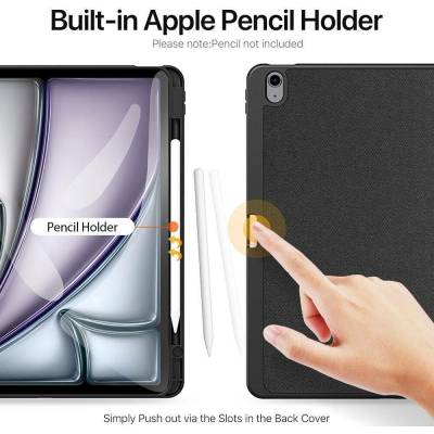 Dux DOMO Zaklápěcí pouzdro pro Apple iPad Air 13 2025 Air 13 2024 77906 černé