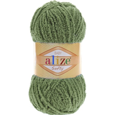 Alize Softy Farba: tmavá zelená 485