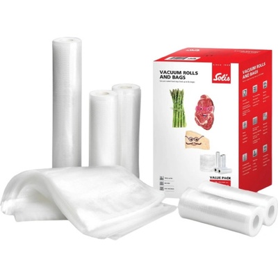 Solis Комплект вакуумни торби и ролки Solis - 55 части, BPA Free (92265)