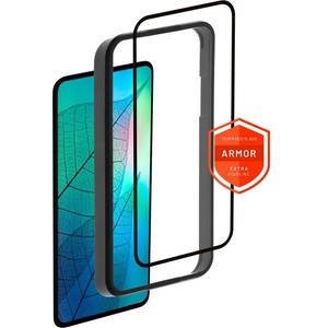 FIXED Armor Full Cover 2.5D Tempered Glass с апликатор за Samsung Galaxy A54 5G, черен FIXGA-1085-BK (FIXGA-1085-BK)