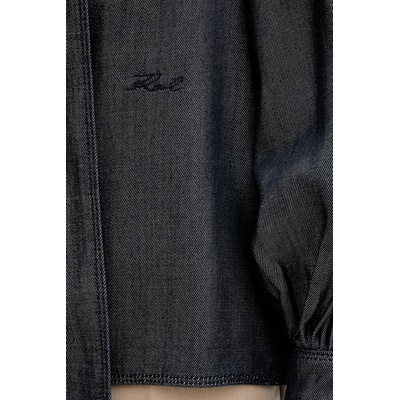 KARL LAGERFELD Дънкова блуза Karl Lagerfeld FLUID DENIM (B1W11025)
