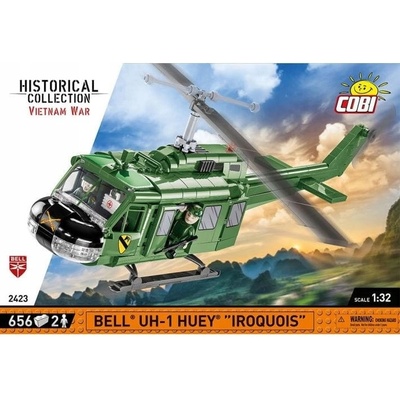 COBI 2423 Vietnam War Americký vrtulník Bell UH-1 HUEY Iroquois – Zbozi.Blesk.cz