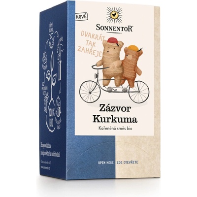 Sonnentor Zázvor Kurkuma Bio 18 sáčkov