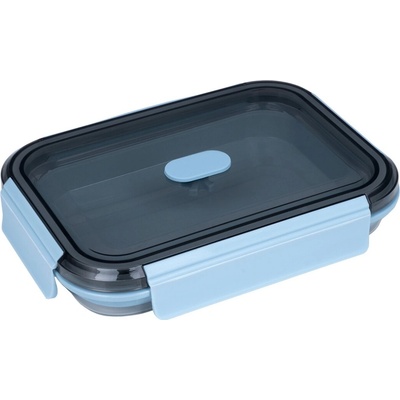 Lurch Skládací silikonový box na jídlo 1200 ml Frozen Blue