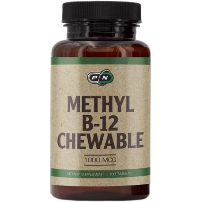 PURE Nutrition USA Methyl B-12 1000 mcg | Flavored [100 Дъвчащи таблетки] Череша