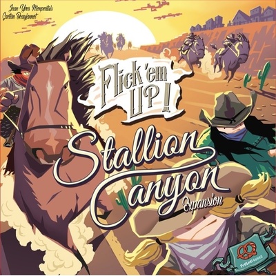 Pretzel Games Flick 'em Up! Stallion Canyon