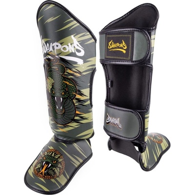 8Weapons Детски протектори за крака 8 WEAPONS Beastial Viper - S/M