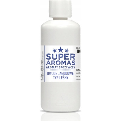 Super Aromas Aróma Jahodové ovocie Lesný typ 100 ml