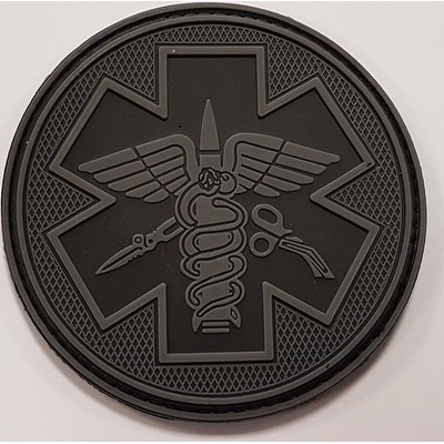 3D kulatá nášivka Paramedic, A.C.M.