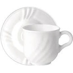 Bormioli Ebro Сервиз 6 чашки за кафе+чинийки 6бр