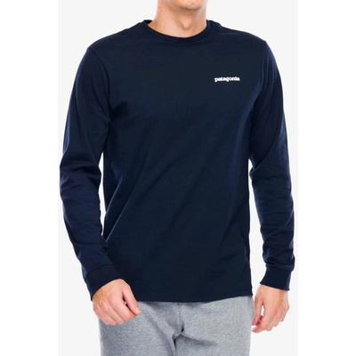 Patagonia P-6 Logo Responsibili Tee LS modré /svetlo modré