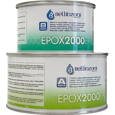 Epox 2000 epoxidový tmel (pastózny) Transparentný,vertikálny 1,5kg
