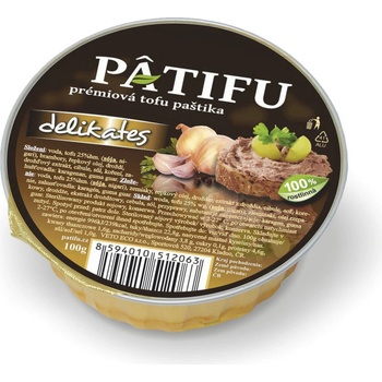 Veto Patifu Paštika tofu delikates 100 g