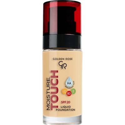 Golden Rose Фон дьо тен Moisture Touch, SPF20, N108, 30 ml