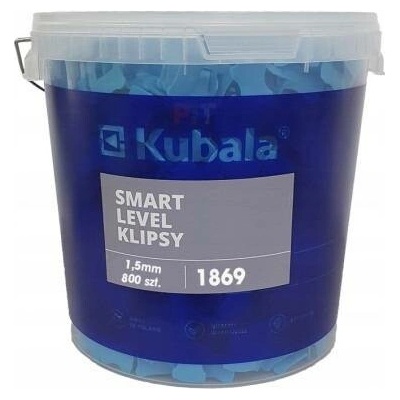 KUBALA SMART LEVEL spony 1.5mm 800ks + vědro 20l 1869 33620