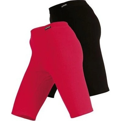 Litex legíny dámské nad kolena červená