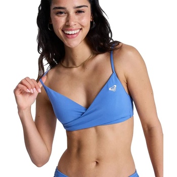 Roxy Essentials SD Wrap Bralette bikini top - Blue (Dutch Blue)